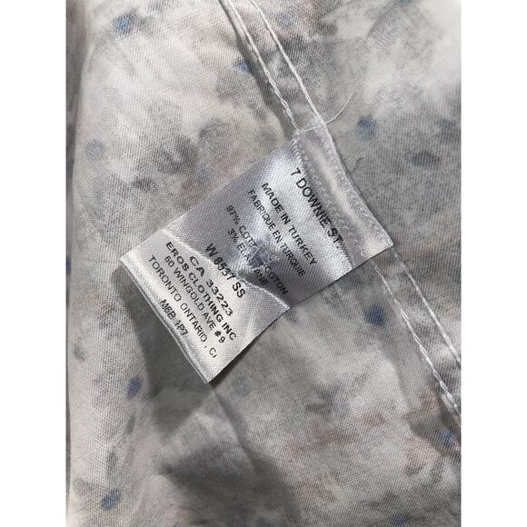 7 Downie St. Couture men's casual button-up shirt in a size 8 - Picture 15 of 16